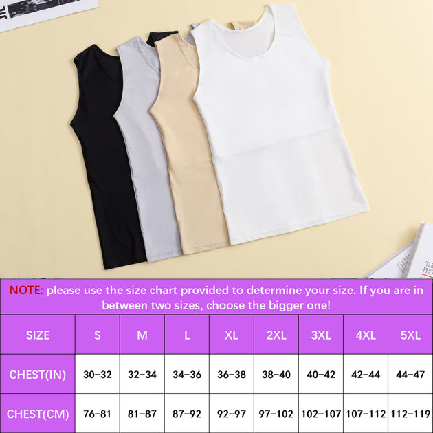 Flatten Chest Shaper Tank Top For Transgender And Lesbian Women S 4XL Sizes  Available G1227 From Dafu01, $9.61